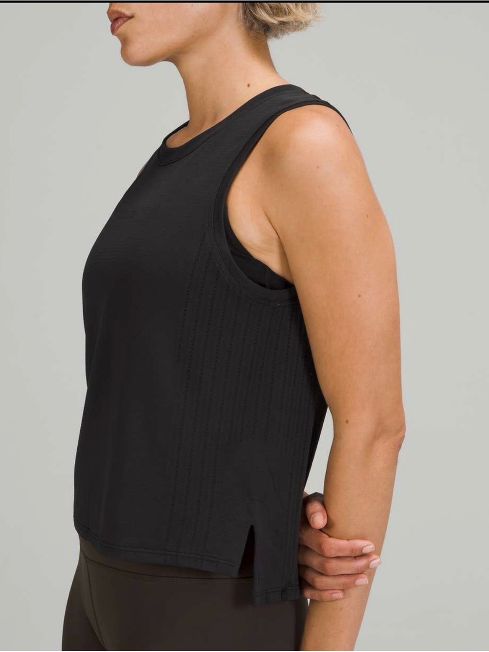Lululemon Train to Be Black Tank